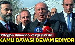 Erdoğan davadan vazgeçmişti: Kamu davası devam ediyor