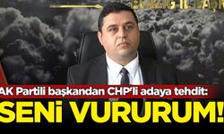 AK Partili başkandan CHP'li adaya tehdit: Seni vururum