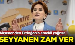 Akşener'den Erdoğan'a emekli çağrısı: Seyyanen zam ver