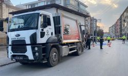 Konya'da, çöp kamyonunun çarptığı kadın öldü