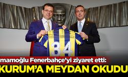 İmamoğlu Fenerbahçe'yi ziyaret etti: Kurum'a meydan okudu