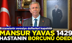 Mansur Yavaş, Ankara'da 1429 hastanın borcunu ödedi