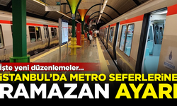 İstanbul'da metro seferlerine 'Ramazan' ayarı! İşte yeni düzenlemeler