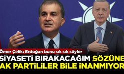 Erdoğan'ın sözüne AK Partililer bile inanmıyor! Ömer Çelik açıkladı...