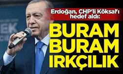 Erdoğan, CHP'li Köksal'ı hedef aldı: Buram buram ırkçılık