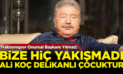 Trabzonspor Onursal Başkanı Yılmaz: Bize yakışmadı, Ali Koç çok delikanlı çocuktur
