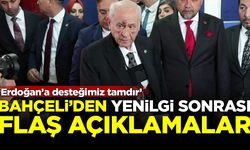 Devlet Bahçeli'den seçim sonrası ilk açıklama: Erdoğan'ın arkasındayız