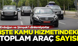 Erdoğan ve Şimşek'in 'tasarruf' çağrısını dinlemiyorlar! İşte kamudaki araç sayısı...