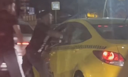 Pendik'te maganda terörü! Taksi şoförünü trafikte dövdüler