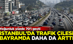 'Bayramda azalır' demişlerdi! İstanbul'da trafik çilesi daha da arttı