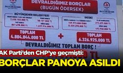 AK Parti'den CHP'ye geçmişti: Borçlar panoya asıldı