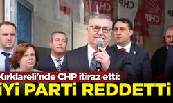 Kırklareli'nde CHP itiraz etti: İYİ Parti reddetti