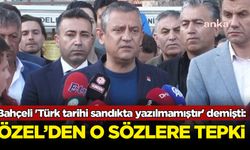 Bahçeli 'Türk tarihi sandıkta yazılmamıştır' demişti: Özel'den tepki