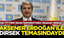 Eski İYİ Parti Genel Sekreteri'nden Akşener iddiası: Erdoğan ile dirsek temasındaydı