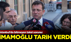 İstanbul'daki taksi sorunuyla ilgili, İmamoğlu kesin tarih verdi: Tüm tarafları çağıracağım