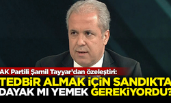 AK Partili Şamil Tayyar'dan özeleştiri: Sandıkta dayak mı yemek gerekiyordu?