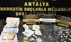 Antalya'da 32 adrese uyuşturucu baskını: 75 gözaltı