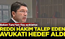 Adalet Bakanı Yılmaz Tunç, başörtülü hakimin reddini isteyen avukatı hedef aldı