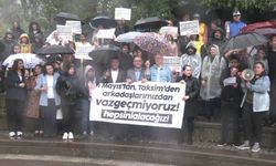 1 Mayıs tutuklularının aileleri TBMM önünde açıklama yaptı