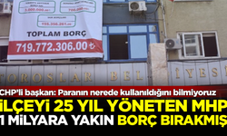 İlçeyi 25 yıl yöneten MHP'li belediye, 1 milyara yakın borç bırakmış!