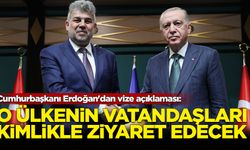Cumhurbaşkanı Erdoğan'dan vize açıklaması: O ülkenin vatandaşları kimlikle ziyaret edecek
