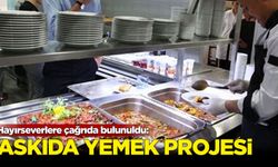 Askıda yemek projesi başlıyor