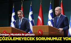 Erdoğan, Miçotakis ile görüştü: Çözülemeyecek sorunumuz yok