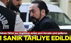 Adnan Oktar suç örgütüne açılan yeni davada 1 sanık tahliye edildi