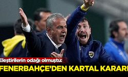 Eleştirilerin odağı olmuştu: Fenerbahçe'den İsmail Kartal kararı