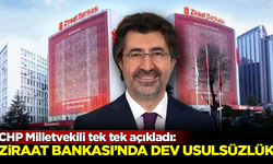 Ziraat Bankası'nda büyük usulsüzlük! CHP Milletvekili hepsini açıkladı