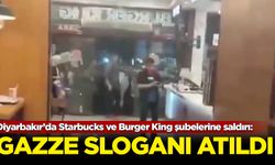 Diyarbakır’da Starbucks ve Burger King şubelerine saldırı