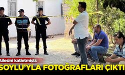 Ailesini katletmişti: Soylu'yla fotoğrafları çıktı