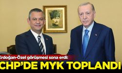 CHP MYK, Erdoğan-Özel görüşmesinin ardından toplandı