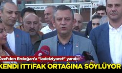 Özgür Özel'den Cumhurbaşkanı Erdoğan'a ''iadeiziyaret'' yanıtı