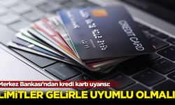 Merkez Bankası'ndan kredi kartı uyarısı: Limiyler gelirle uyumlu olmalı