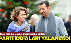 Beşar Esad'ın eşinin öldüğü iddia edildi: Parti iddiaları yalanladı