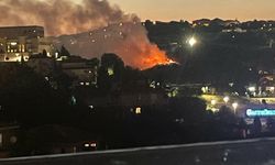 İstanbul Sarıyer'de yangın