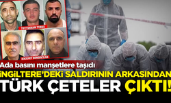 İngiltere'deki restoran saldırısının arkasından, Türk çeteler çıktı! Ada basını manşetlere taşıdı