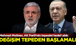 Mehmet Metiner, AK Parti'nin tepesini hedef aldı: Değişim tepeden başlamalı