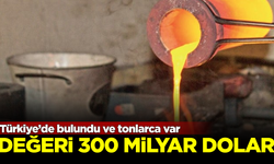 Türkiye'de bulundu ve tonlarca var! Piyasa değeri 300 milyar dolar