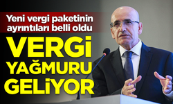 Mehmet Şimşek'in yeni vergi paketi belli oldu! Vergi yağmuru geliyor