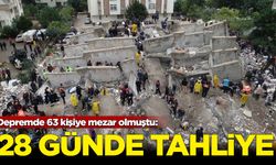 Depremde 63 kişiye mezar olmuştu: 28 günde tahliye