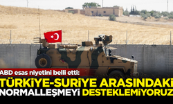 ABD esas niyetini belli etti: Türkiye-Suriye normalleşmesini desteklemiyoruz