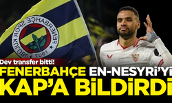 Dev transferde mutlu son! Fenerbahçe, yeni golcüsü En-Nesyri'yi KAP'a bildirdi