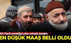 SON DAKİKA! AK Parti, en düşük emekli maaşını açıkladı