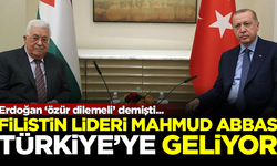 Erdoğan 'özür dilemeli' demişti... Filistin lideri Mahmud Abbas Türkiye'ye geliyor