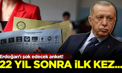 MetroPOLL Araştırma'dan Erdoğan'ı şok edecek anket! 22 yıl sonra ilk kez...