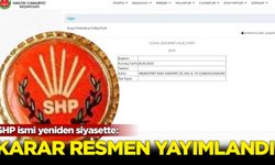 SHP ismi yeniden siyasette