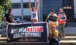 Depremzede Döne Kaya Hatay Adliyesi önünde: 53 bin insan için adalet istiyorum