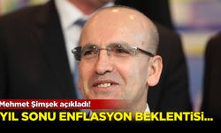 Mehmet Şimşek'ten enflasyon açıklaması! Yıl sonu beklentisi...